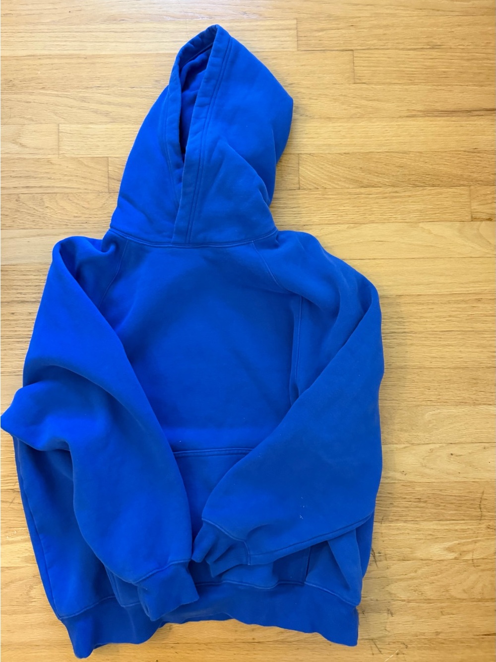 Aritzia Sweatfleece Mega Fit Hoodie Jazz Blue Size M